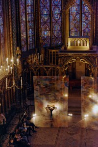 Amalia Laurent, Unifier ce qui est double, 2023, Saint Chapelle © Charlotte Robin