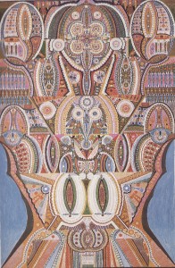 Augustin Lesage, Sans titre, huile sur toile, 130x95cm, 1949 © Ville de Béthune