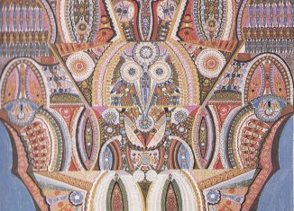 Augustin Lesage, Sans titre, huile sur toile, 130x95cm, 1949 © Ville de Béthune