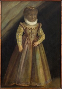 Anonyme, Portrait de Madeleine Gonzáles, ca. 1580, Wien, Kunsthistorisches Museum
Wien, Gemäldegalerie, inv. GG 8331 © KHM – Museumsverband
