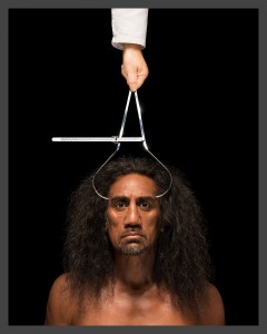 Yuki Kihara, Head with Pelvimeter, 2015
Courtesy the artist and Milford Galleries, 
Aotearoa New Zealand