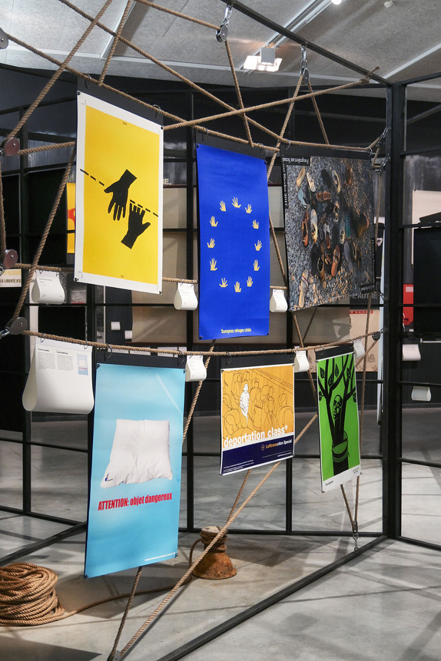 Affiche politique. 50 ans de Triennales