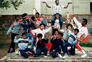 A Group of Breakdancers, London, UK, 1983 ©Clare Muller _ Museum of Youth Culture