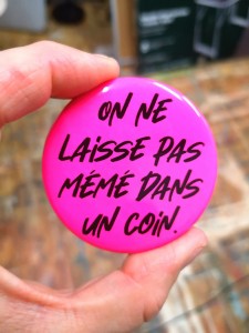 On ne laisse pas mémé dans un coin © La Maculée Conception