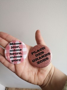 Même jour même heure même porc / Place des grands zobs © La Maculée Conception