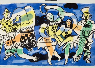 Fernand Léger, Cirque, lithographies originales, Paris, Tériade, 1950 Couverture illustrée en couleur, frontispice en couleur (c) Philip Bernard - Musée départemental Henri Matisse