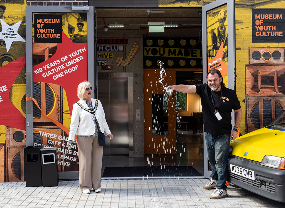 Museum of Youth Culture press day. Camden London ©  Debbie Sears